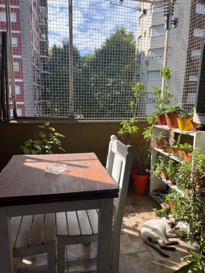 HERMOSO DEPARTAMENTO RECICLADO, 3 AMB., 85M2 APROX.TOTALES . BALCON ATERRAZADO, PARRILLA Y TERRAZA PROPIA